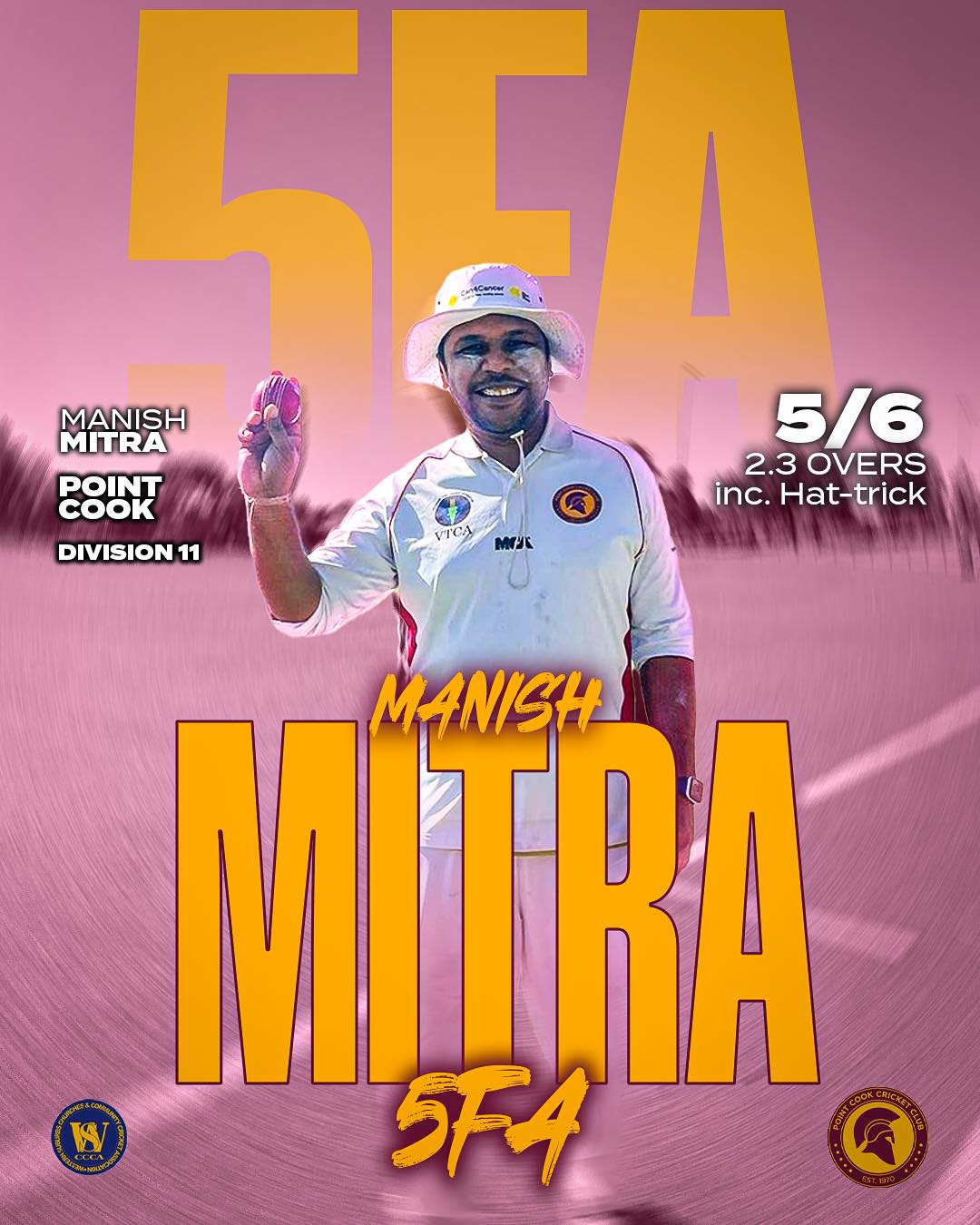 5 wicket haul